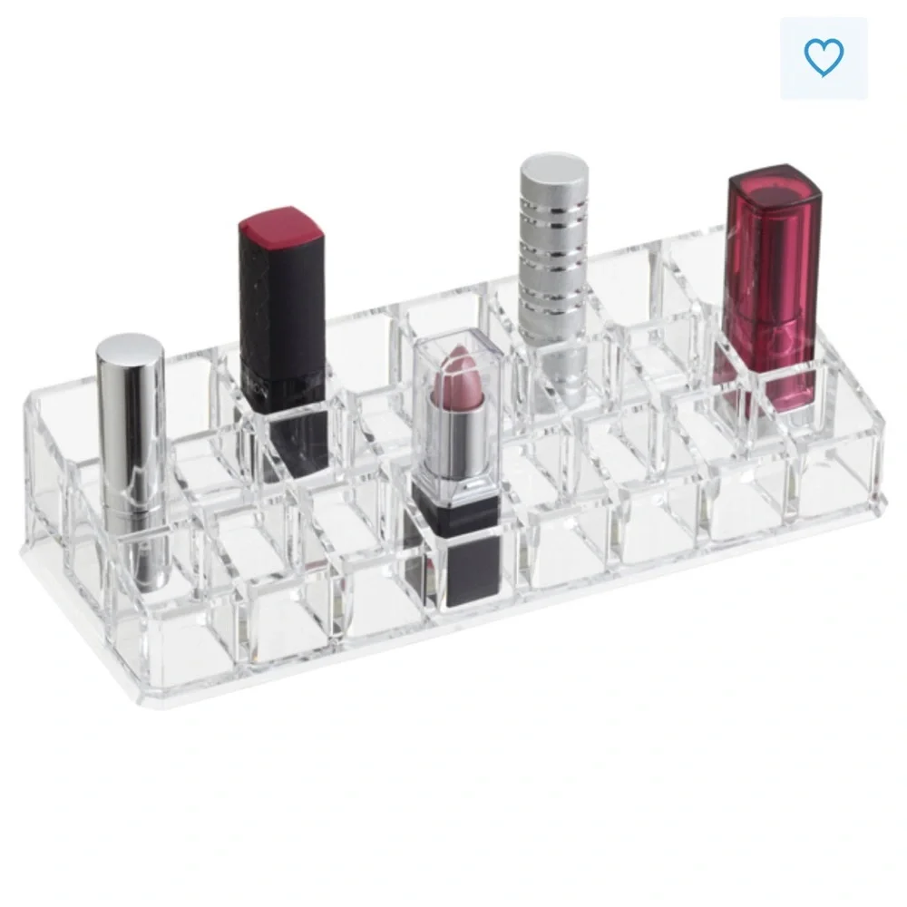 24 Section Acrylic Lipstick Riser